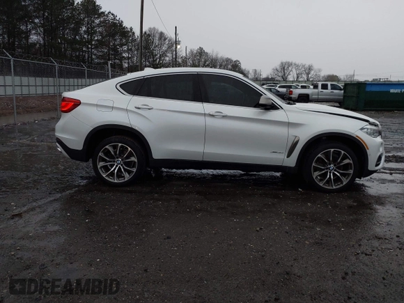 2018 BMW X6 xDrive35i with VIN 5UXKU2C52J0Z62462, listed as a IAAI auction lot 41719720 with 61,522 mi miles. Bid and sale history available at carsss.com. Image 13.