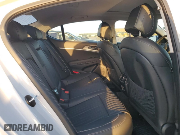 2022 Genesis G70 2.0T with VIN KMTG34TA7NU103693, listed as a Copart auction lot 73323644 with 10,901 mi miles and Salvage Title. Bid and sale history available at carsss.com. Image 10.