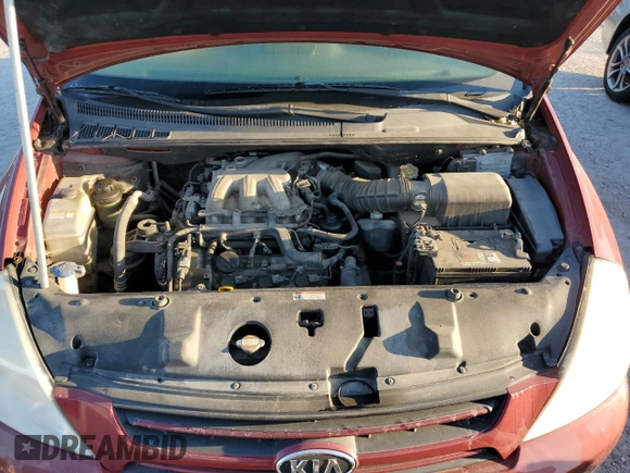 2007 Kia Sedona LX with VIN KNDMB233576147340, listed as a Copart auction lot 71416554 with 159,258 mi miles and Salvage Title. Bid and sale history available at carsss.com. Image 13.