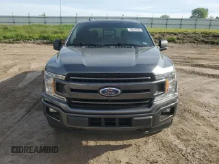 2019 Ford F-150 XL with VIN 1FTEW1EP7KFB35766, listed as a Copart auction lot 58234955 with 76,489 mi miles and Salvage title. Bid and sale history available at DreamBid. Image 5.