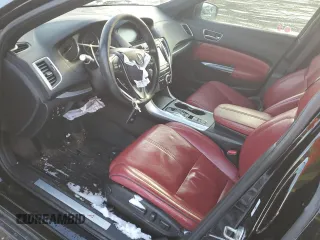 2018 Acura TLX w/Advance Pkg with VIN 19UUB3F83JA802453, listed as a Copart auction lot 82963924 with 146,404 mi miles and Salvage Title. Bid and sale history available at carsss.com. Image 7.