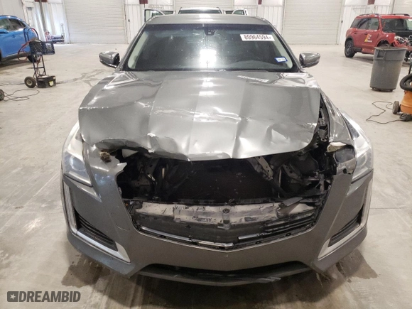 2016 Cadillac CTS Sedan RWD with VIN 1G6AP5SX1G0107756, listed as a Copart auction lot 80964594 with 153,595 mi miles and Salvage Title. Bid and sale history available at carsss.com. Image 5.