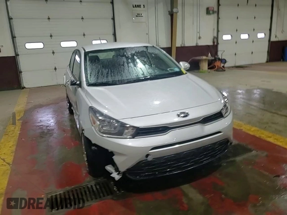 2021 Kia Rio S with VIN 3KPA25AD3ME433290, listed as a Copart auction lot 53537425 with 18,285 mi miles and Salvage Title. Bid and sale history available at DreamBid. Image 13.