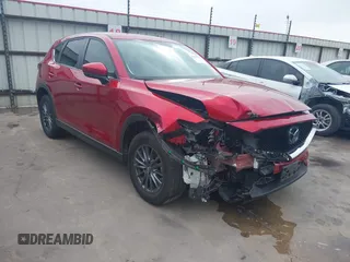 2019 Mazda CX-5 Touring with VIN JM3KFACM7K0696815, listed as a IAAI auction lot 41921763 with 46,900 mi miles. Bid and sale history available at carsss.com. Image 1.