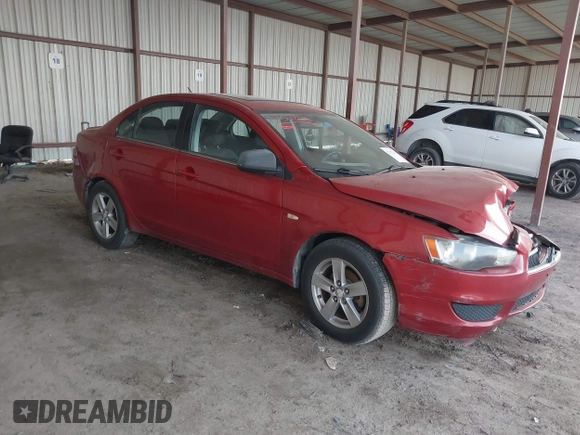 2008 Mitsubishi Lancer DE z VIN JA3AU26U28U042624, wystawiony jako IAAI lot #42257243 z przebiegiem 144 862 mil mil oraz . Historia ofert i sprzedaży dostępna na DreamBid. Obrazek 1.