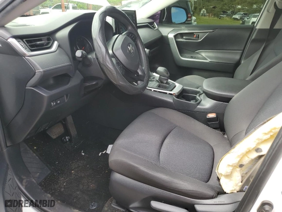 2019 Toyota RAV4 LE with VIN JTMF1RFV6KD044983, listed as a Copart auction lot 45431475 with 45,328 mi miles and Salvage Title. Bid and sale history available at carsss.com. Image 7.