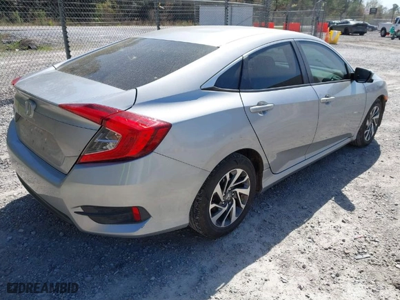 2016 Honda Civic Sedan EX with VIN 19XFC2F79GE073810, listed as a IAAI auction lot 41814911 with 207,546 mi miles. Bid and sale history available at carsss.com. Image 4.