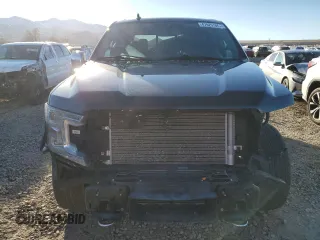 2020 Ford F-150 XL with VIN 1FTEW1E41LKE62520, listed as a Copart auction lot 47025185 with 165,317 mi miles and Salvage Title. Bid and sale history available at carsss.com. Image 5.