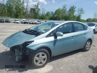 2012 Toyota Prius One with VIN JTDKN3DU7C1566356, listed as a Copart auction lot 62768775 with 44,089 mi miles and Salvage title. Bid and sale history available at DreamBid. Image 1.