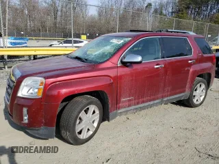 2010 GMC Terrain SLT-2 with VIN 2CTFLHEY7A6410922, listed as a Copart auction lot 47777645 with 128,475 mi miles and Salvage Title. Bid and sale history available at carsss.com. Image 1.