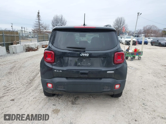 2021 Jeep Renegade Latitude with VIN ZACNJDB16MPN32088, listed as a IAAI auction lot 41503737 with 76,776 mi miles and . Bid and sale history available at DreamBid. Image 16.