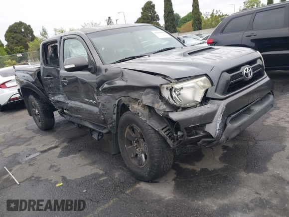 2014 Toyota Tacoma PreRunner with VIN 3TMJU4GN5EM167783, listed as a IAAI auction lot 42031603 with 179,574 mi miles and . Bid and sale history available at DreamBid. Image 1.