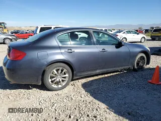 2008 Infiniti G35 x with VIN JNKBV61F98M251196, listed as a Copart auction lot 76762034 with 189,193 mi miles and Salvage Title. Bid and sale history available at DreamBid. Image 3.
