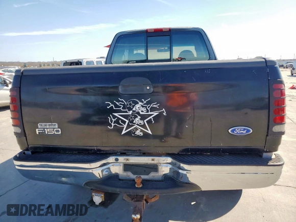 1997 Ford F-150 XL with VIN 1FTDX1861VKB58404, listed as a Copart auction lot 47243215 with 167,793 mi miles and Clean Title. Bid and sale history available at carsss.com. Image 6.
