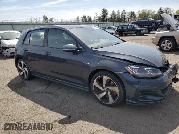 2019 Volkswagen GTI S с VIN 3VW5T7AU4KM009725, выставлен на аукционе Copart как лот 53917915 с пробегом 43 961 миль миль и Списание • Salvage title. История ставок и продаж доступна на DreamBid. Изображение 4.