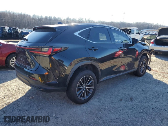 2024 Lexus NX 350h with VIN JTJAKCEZ0R2038950, listed as a Copart auction lot 88680835 with 11,390 mi miles and Salvage title. Bid and sale history available at DreamBid. Image 3.