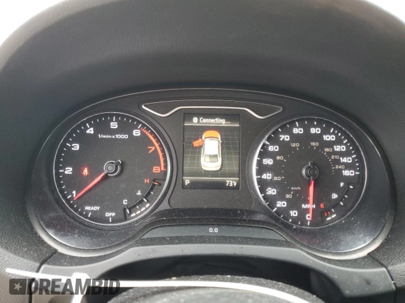 2016 Audi A3 1.8T Premium Plus with VIN WAUC7GFF3G1050891, listed as a Copart auction lot 70429914 with 0 mi miles and Salvage Title. Bid and sale history available at carsss.com. Image 9.