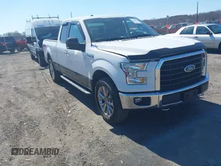 2015 Ford F-150 XLT with VIN 1FTEX1EP6FFA92864, listed as a IAAI auction lot 41738153 with 86,391 mi miles. Bid and sale history available at carsss.com. Image 1.
