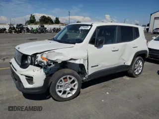 2023 Jeep Renegade Latitude with VIN ZACNJDB12PPP13886, listed as a Copart auction lot 62544405 with 4,669 mi miles and Clean title. Bid and sale history available at DreamBid. Image 1.