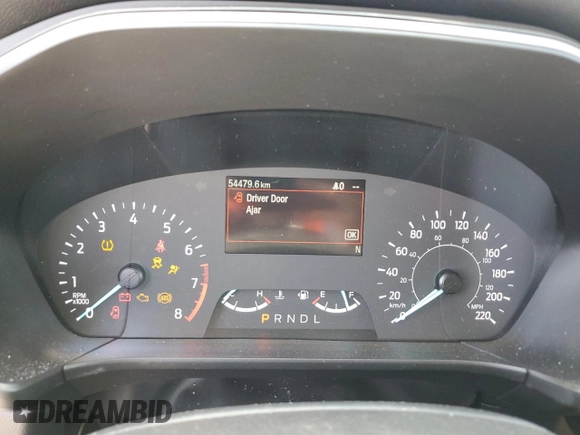 2021 Ford Escape S with VIN 1FMCU9F68MUB03565, listed as a Copart auction lot 54225595 with 54,479 mi miles and Salvage title. Bid and sale history available at DreamBid. Image 9.