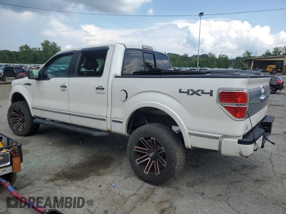 2012 Ford F-150 XL with VIN 1FTFW1EF4CFA64846, listed as a Copart auction lot 64670505 with 154,182 mi miles and Salvage title. Bid and sale history available at DreamBid. Image 2.