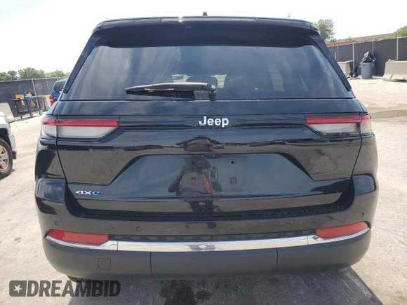 2023 Jeep Grand Cherokee with VIN 1C4RJYB61PC595938, listed as a Copart auction lot 58748335 with 28,685 mi miles and Salvage title. Bid and sale history available at DreamBid. Image 6.