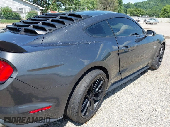 2020 Ford Mustang GT with VIN 1FA6P8CF3L5108405, listed as a IAAI auction lot 42578801 with 71,937 mi miles and . Bid and sale history available at DreamBid. Image 17.