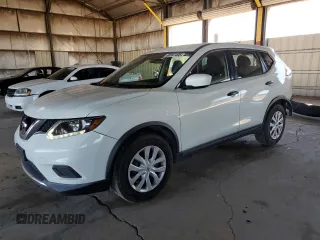 2016 Nissan Rogue SV z VIN KNMAT2MV9GP704731, wystawiony jako Copart lot #60697495 z przebiegiem 94 897 mil mil oraz Szkoda całkowita • Salvage title. Historia ofert i sprzedaży dostępna na DreamBid. Obrazek 1.