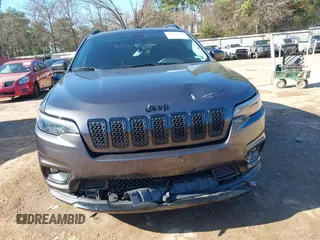2020 Jeep Cherokee Latitude Plus with VIN 1C4PJLLB0LD648493, listed as a IAAI auction lot 41224900 with 70,995 mi miles. Bid and sale history available at carsss.com. Image 6.