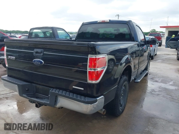 2013 Ford F-150 XL with VIN 1FTMF1CM9DFA89820, listed as a IAAI auction lot 42129157 with Not Provided miles and . Bid and sale history available at carsss.com. Image 4.