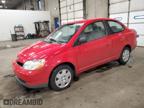 2000 Toyota ECHO z VIN JTDAT1232Y0096038, wystawiony jako Copart lot #86027274 z przebiegiem 83 392 mil mil oraz Nie do naprawy • Non repairable. Historia ofert i sprzedaży dostępna na DreamBid. Obrazek 1.