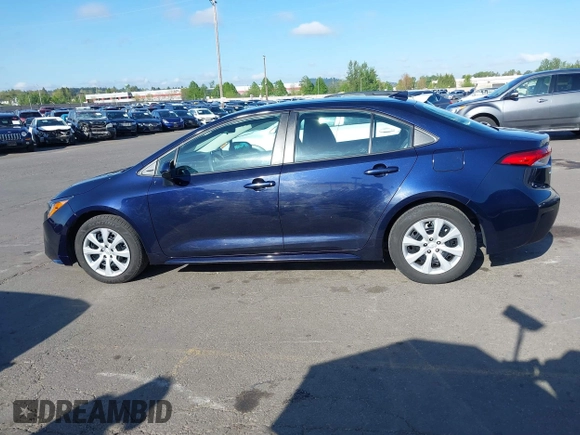 2021 Toyota Corolla LE with VIN 5YFEPMAE4MP210485, listed as a IAAI auction lot 42096039 with 50,398 mi miles. Bid and sale history available at carsss.com. Image 14.