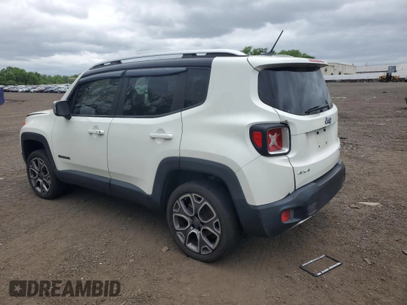 2015 Jeep Renegade Limited z VIN ZACCJBDT9FPB31389, wystawiony jako Copart lot #56747095 z przebiegiem 149 656 mil mil oraz Szkoda całkowita • Salvage title. Historia ofert i sprzedaży dostępna na DreamBid. Obrazek 2.