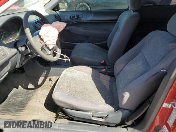 1998 Honda Civic CX with VIN 2HGEJ6420WH107167, listed as a Copart auction lot 46697095 with 64,087 mi miles and Salvage Title. Bid and sale history available at DreamBid. Image 7.