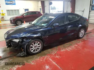 2015 Mazda 3 i Grand Touring with VIN JM1BM1W79F1263677, listed as a Copart auction lot 54048675 with 91,342 mi miles and Salvage Title. Bid and sale history available at DreamBid. Image 1.