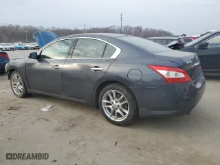 2009 Nissan Maxima 3.5 SV with VIN 1N4AA51E09C837485, listed as a Copart auction lot 48993005 with 152,242 mi miles and Salvage Title. Bid and sale history available at carsss.com. Image 2.