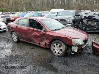 2006 Mitsubishi Galant ES with VIN 4A3AB36F66E064595, listed as a Copart auction lot 51747045 with 177,944 mi miles and Salvage Title. Bid and sale history available at carsss.com. Image 4.