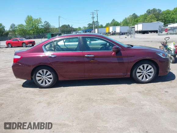 2014 Honda Accord EX-L with VIN 1HGCR2F86EA036175, listed as a IAAI auction lot 42146831 with 105,031 mi miles and . Bid and sale history available at carsss.com. Image 13.