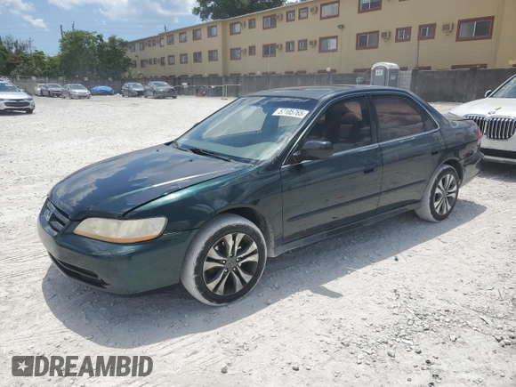 2001 Honda Accord EX z VIN 1HGCG16541A018192, wystawiony jako Copart lot #57105765 z przebiegiem 173 270 mil mil oraz Szkoda całkowita • Salvage title. Historia ofert i sprzedaży dostępna na DreamBid. Obrazek 1.