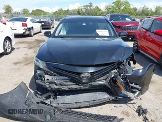2018 Toyota Camry LE with VIN 4T1B11HK9JU606226, listed as a IAAI auction lot 41860788 with 95,168 mi miles. Bid and sale history available at carsss.com. Image 12.