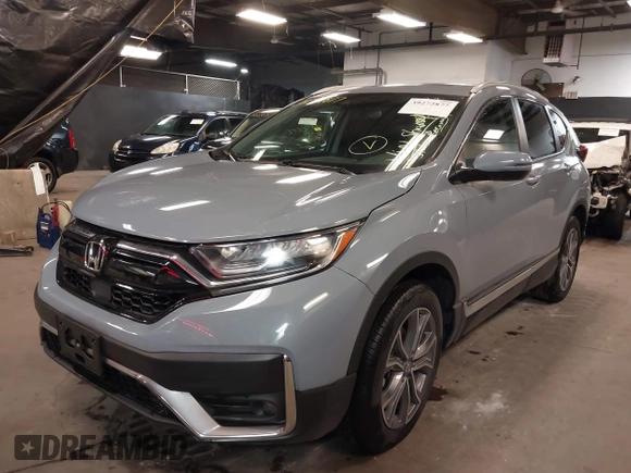 2022 Honda CR-V Touring with VIN 2HKRW2H98NH609948, listed as a IAAI auction lot 39272877 with 400 mi miles. Bid and sale history available at carsss.com. Image 18.