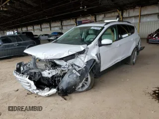 2017 Ford Escape SE with VIN 1FMCU9GD4HUD44574, listed as a Copart auction lot 48616805 with 152,026 mi miles and Salvage Title. Bid and sale history available at carsss.com. Image 1.