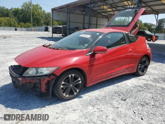 2015 Honda CR-Z with VIN JHMZF1D49FS001586, listed as a Copart auction lot 68444434 with 164,169 mi miles and Salvage Title. Bid and sale history available at DreamBid. Image 1.