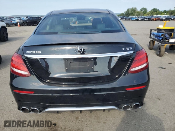 2019 Mercedes-Benz E 53 AMG with VIN WDDZF6BB1KA491463, listed as a Copart auction lot 65467095 with 112,886 mi miles and Salvage title. Bid and sale history available at DreamBid. Image 6.