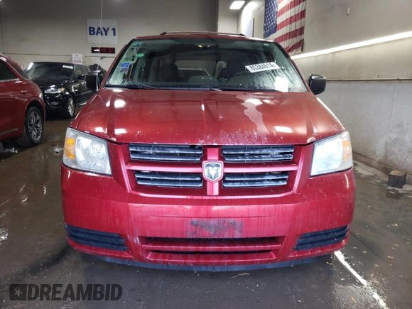 2008 Dodge Grand Caravan SE with VIN 1D8HN44H48B122356, listed as a Copart auction lot 85384614 with 130,229 mi miles and Salvage Title. Bid and sale history available at DreamBid. Image 5.