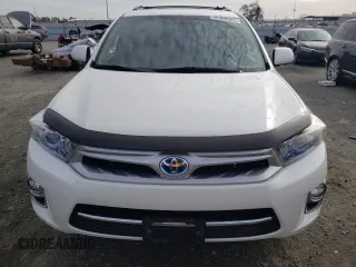 2012 Toyota Highlander Hybrid Limited with VIN JTEDC3EH5C2010262, listed as a Copart auction lot 44388965 with 166,019 mi miles and Salvage Title. Bid and sale history available at carsss.com. Image 5.