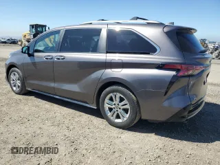 2023 Toyota Sienna Platinum with VIN 5TDESKFC2PS106874, listed as a Copart auction lot 50348725 with 10,329 mi miles and Non Repairable. Bid and sale history available at DreamBid. Image 2.