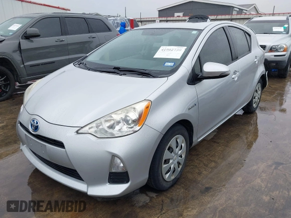 2012 Toyota Prius One with VIN JTDKDTB34C1511523, listed as a IAAI auction lot 41902739 with 68,698 mi miles. Bid and sale history available at carsss.com. Image 18.