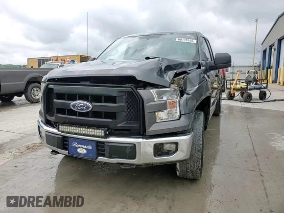 2016 Ford F-150 XLT with VIN 1FTFX1EF5GFD10399, listed as a Copart auction lot 60110165 with 145,374 mi miles and Salvage title. Bid and sale history available at DreamBid. Image 14.