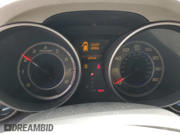 2007 Acura MDX Tech Pkg with VIN 2HNYD28317H523240, listed as a Copart auction lot 55275295 with 205,768 mi miles and Clean Title. Bid and sale history available at carsss.com. Image 9.